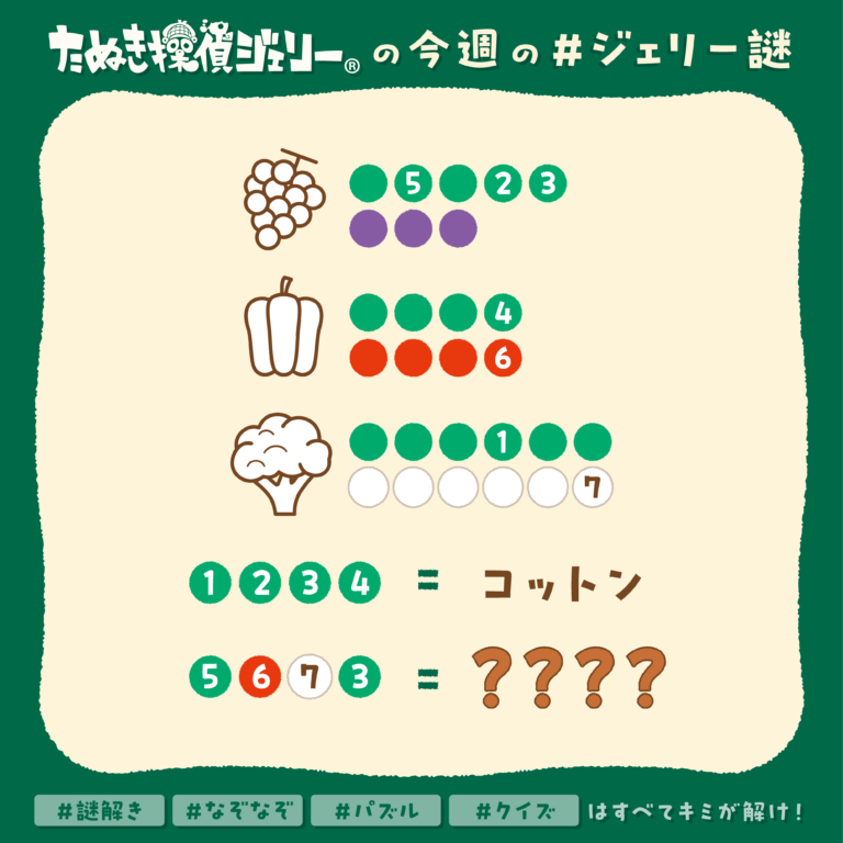 ジェリー謎 2025年7月 第2週